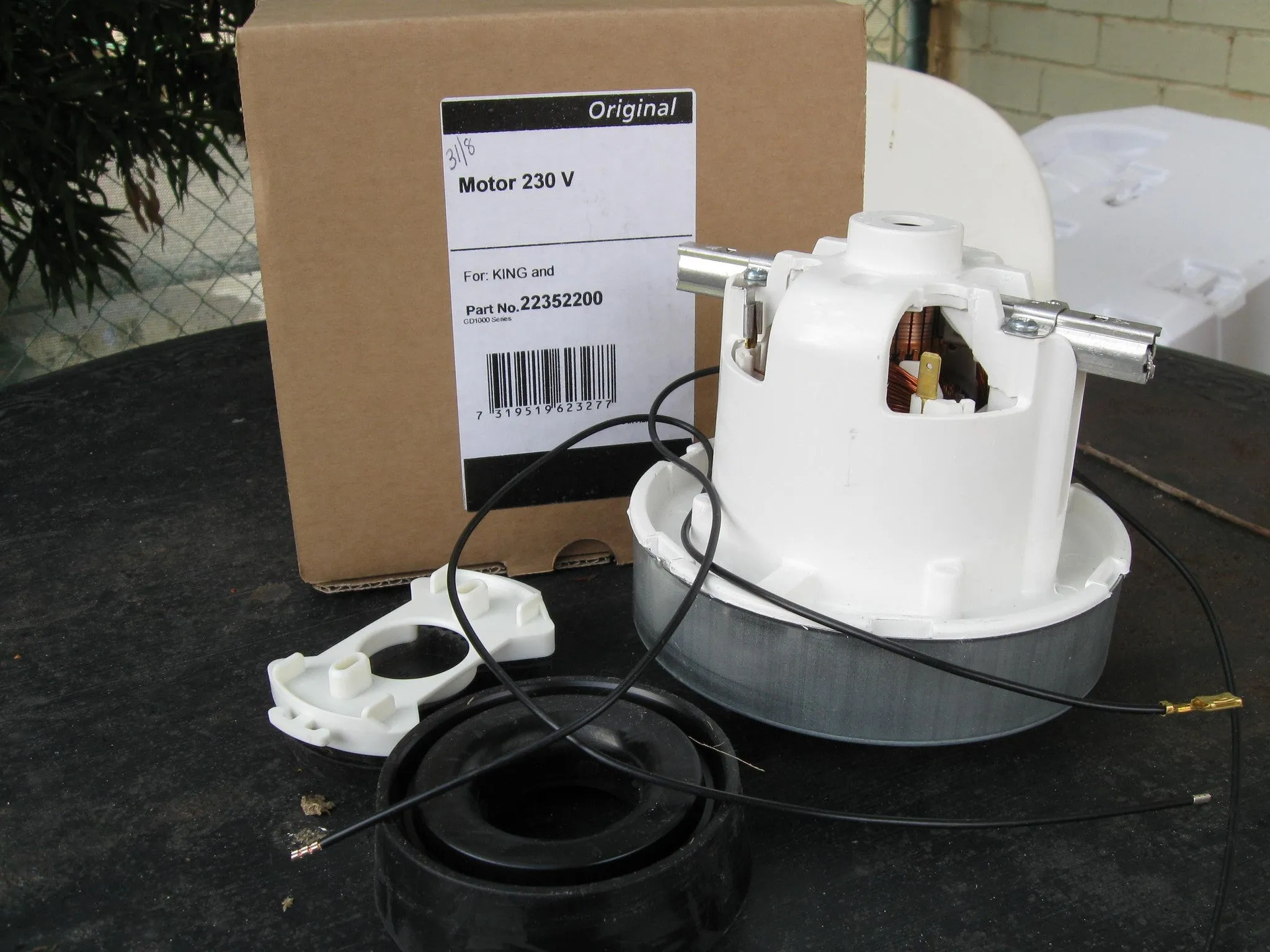 Nilfisk GD1000 Series and Nilfisk GM500 King Vacuum Cleaner Motor Kit