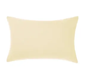 Nimes Linen Standard Pillowcase Lemon