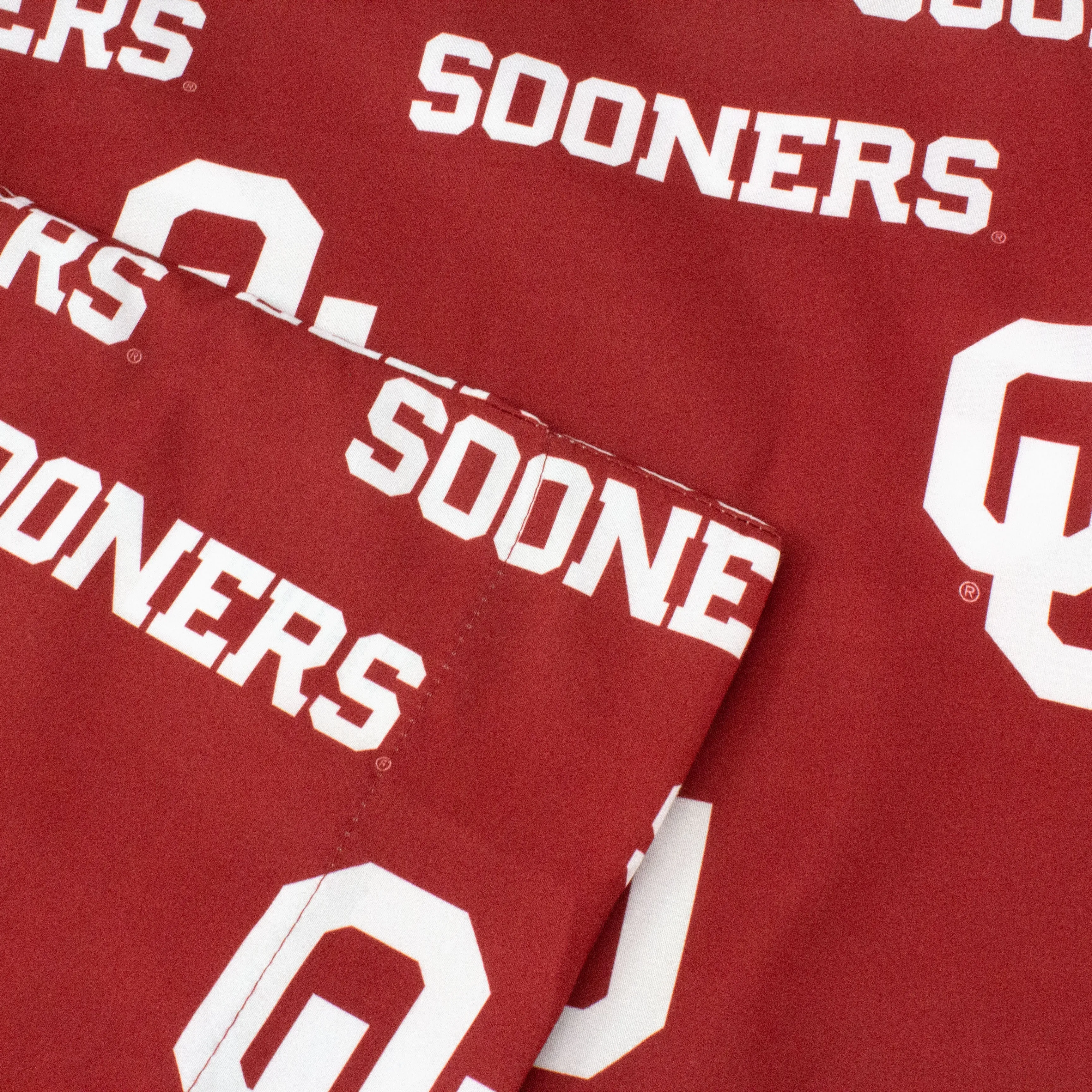 Oklahoma Sooners Body Pillow Pillowcase