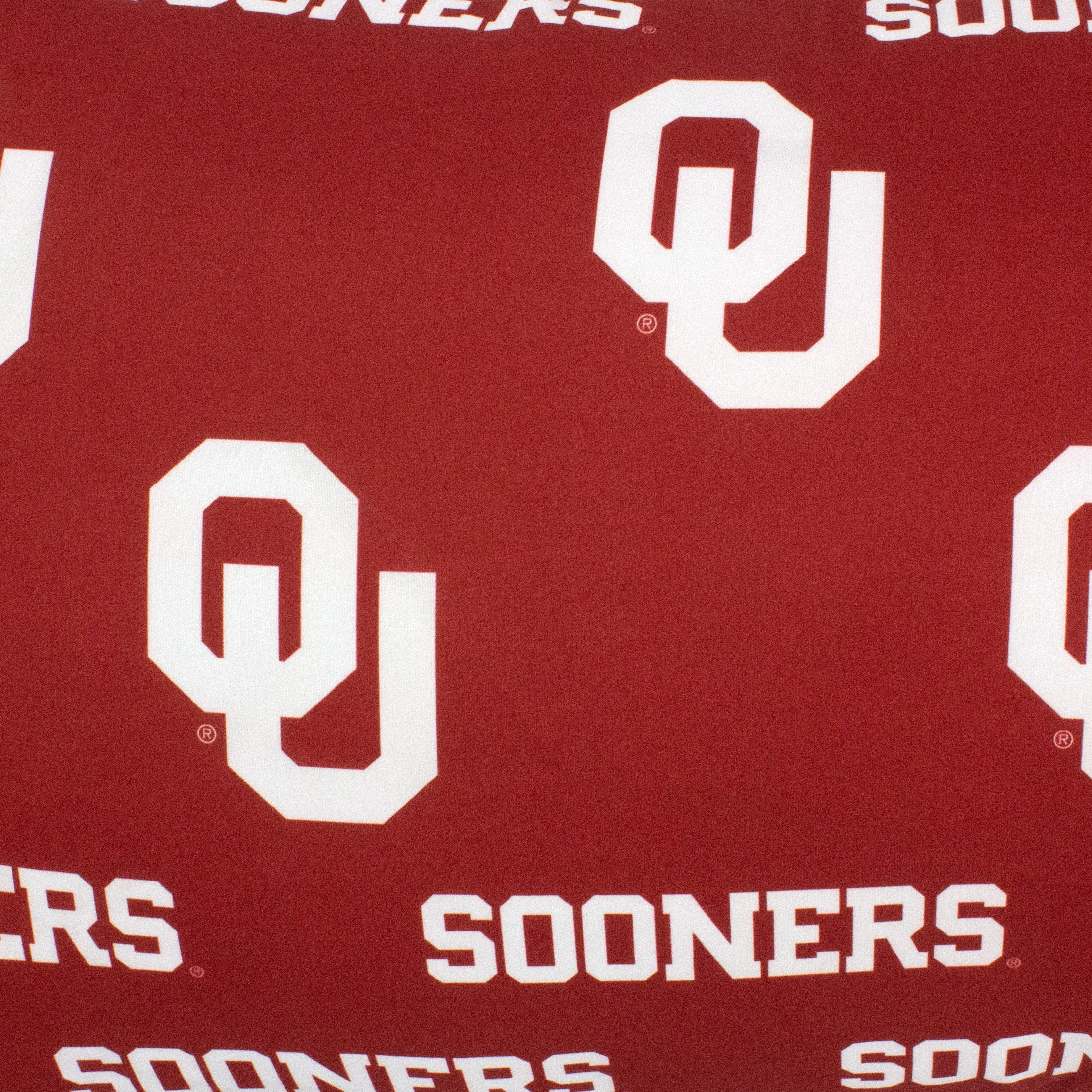 Oklahoma Sooners Body Pillow Pillowcase