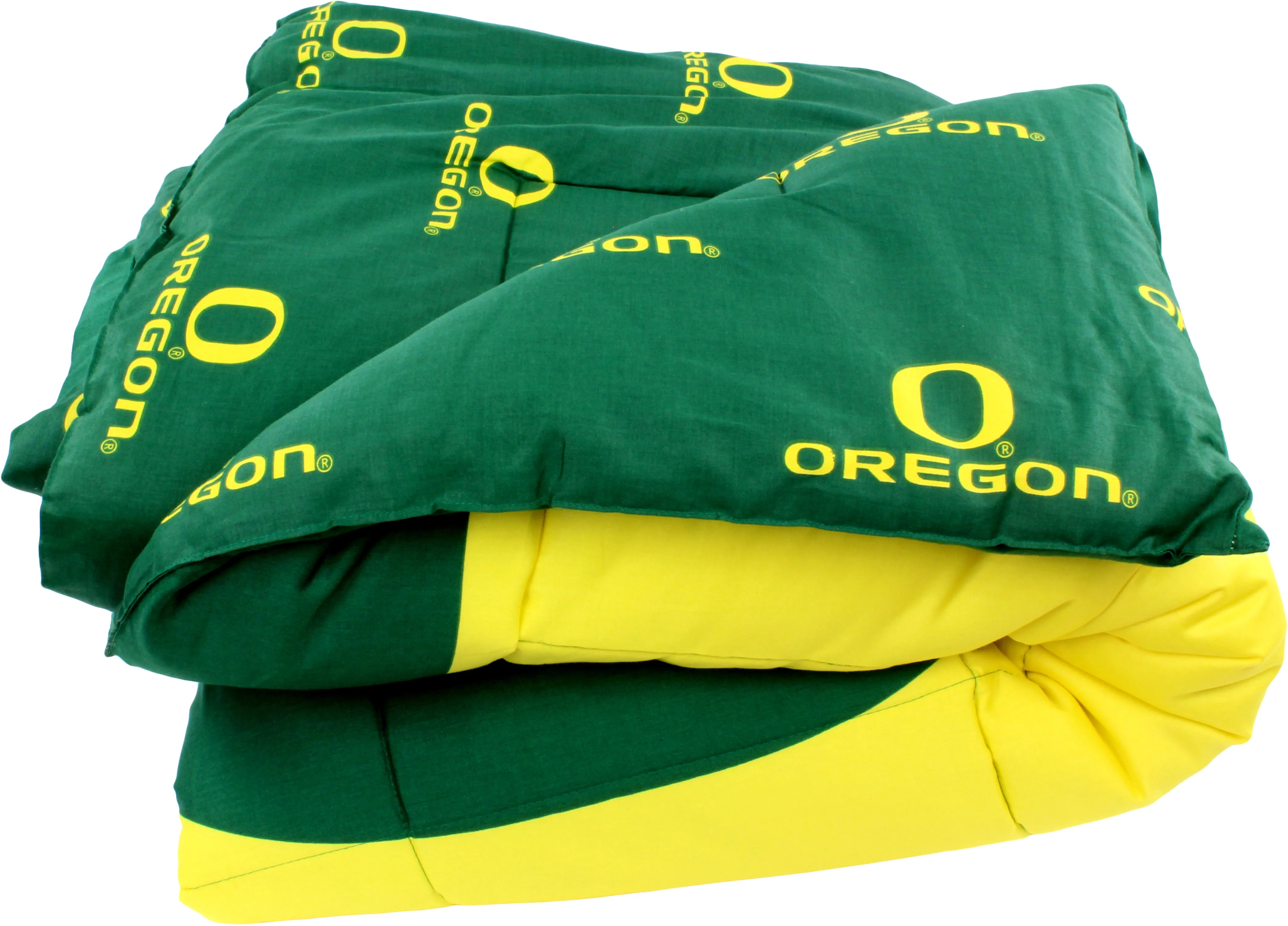 Oregon Ducks Reversible Cotton Comforter Set