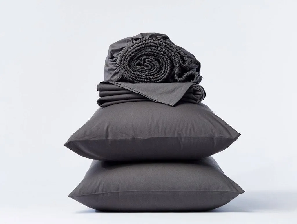 Organic Crinkled Percale Sheet Sets by Coyuchi