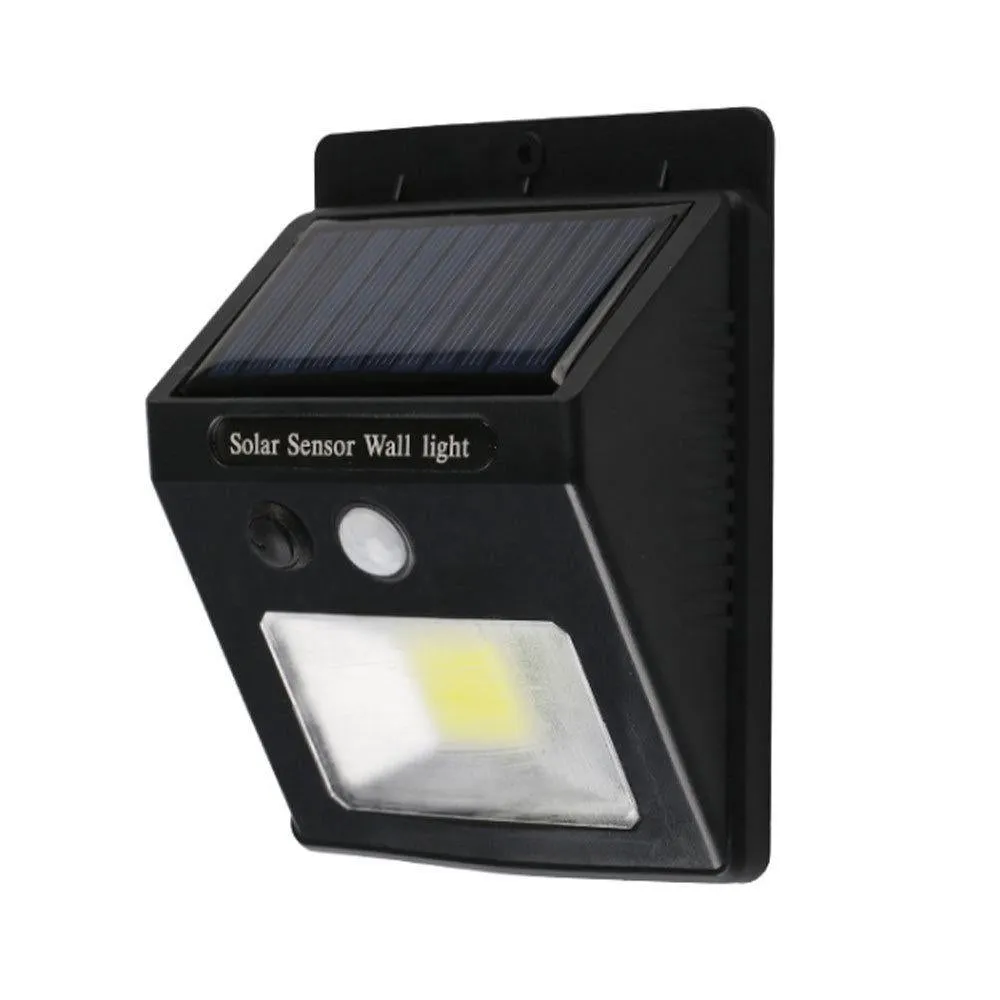 Outdoor solar motion light