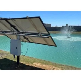 Outdoor Water Solutions Palatial Display Solar Pond Fountain