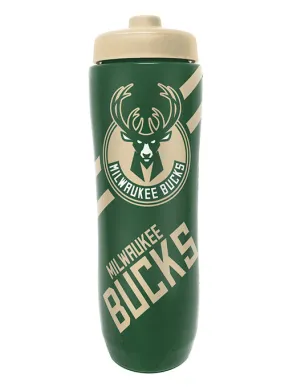 Party Animal Squeezy 32oz Milwaukee Bucks Water Bottle