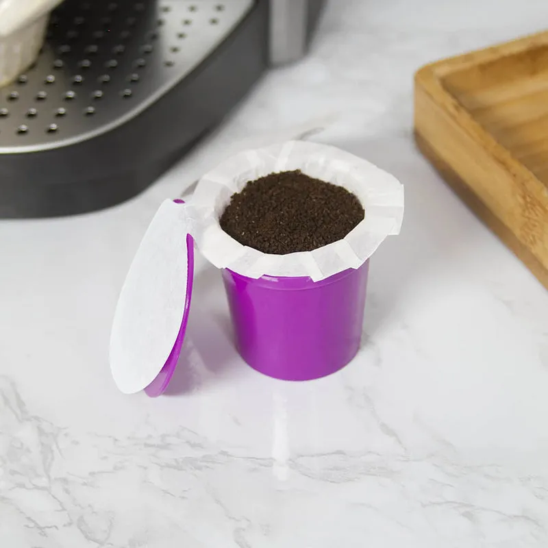 Perfect Pod EZ-Cup 2.0 Purple Plastic Refillable Coffee Capsules