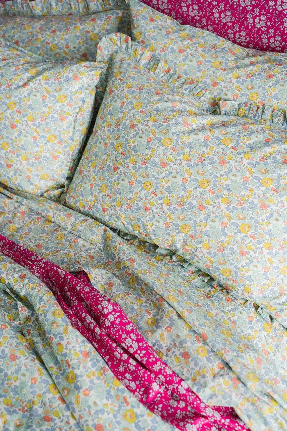 Pillowcase Made With Liberty Fabric BETSY SAGE