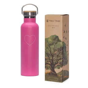 Pink Heart Water Bottle (20 oz)