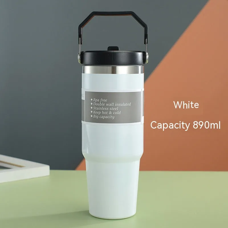 Portable Car Cup Stainless Steel Coffee Tumbler