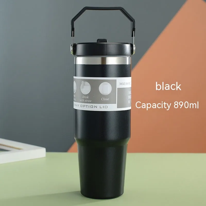 Portable Car Cup Stainless Steel Coffee Tumbler