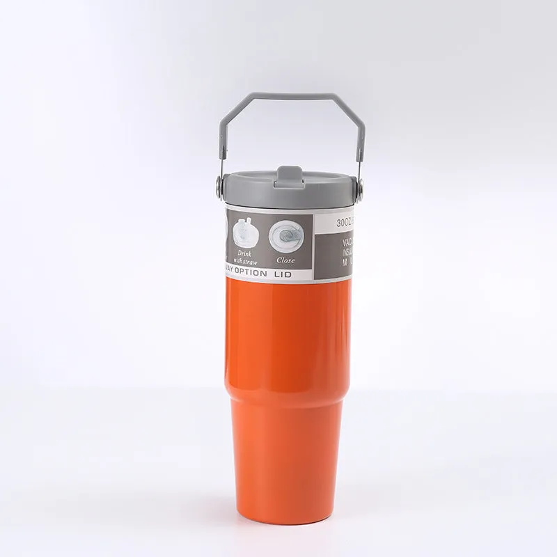 Portable Car Cup Stainless Steel Coffee Tumbler