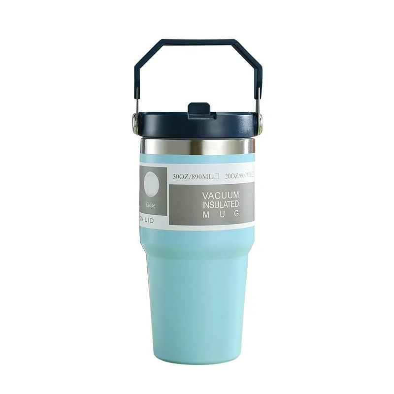 Portable Car Cup Stainless Steel Coffee Tumbler