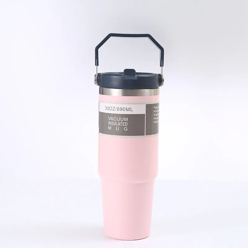 Portable Car Cup Stainless Steel Coffee Tumbler