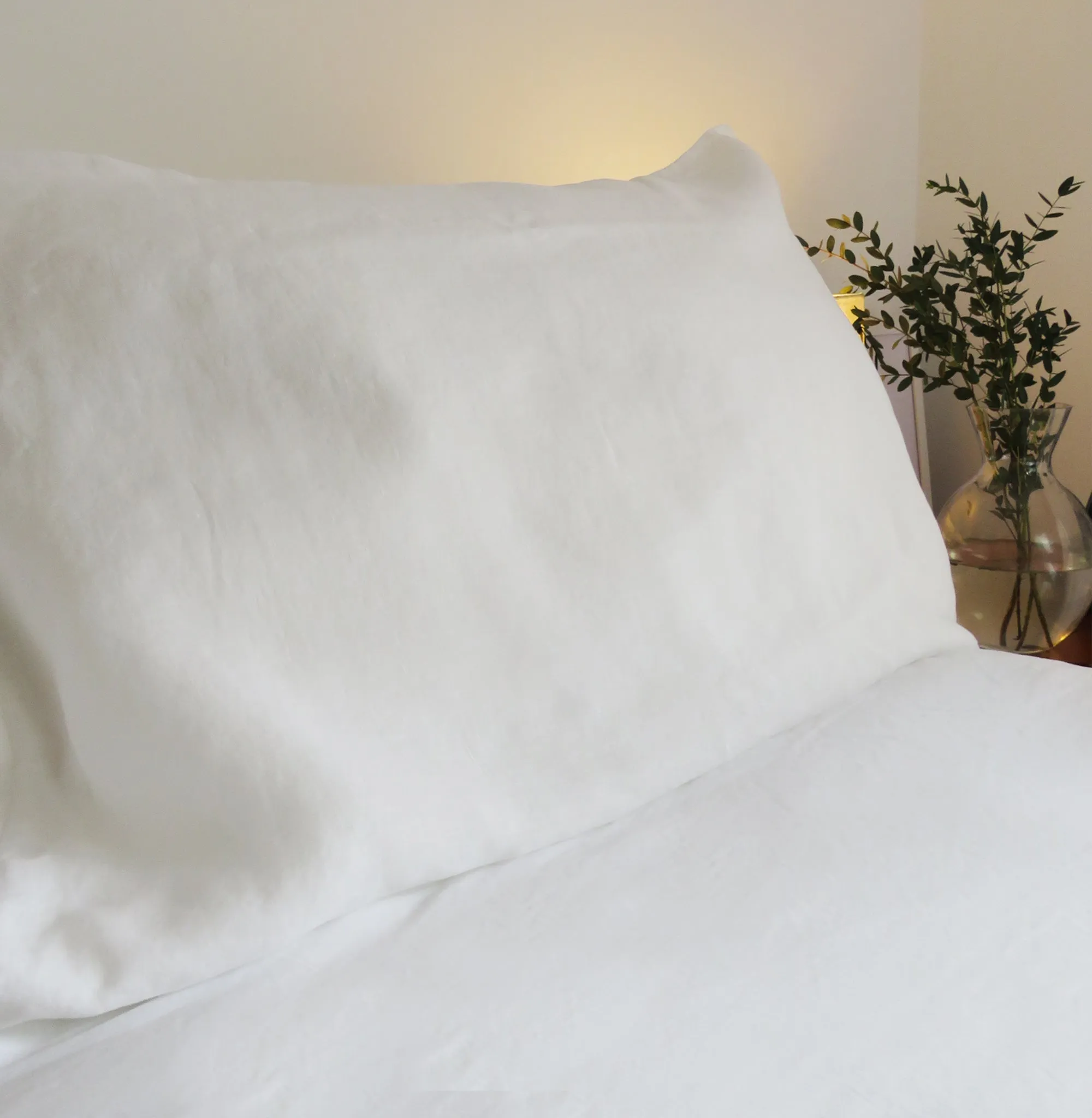 Pure Belgian Linen Pillowcase