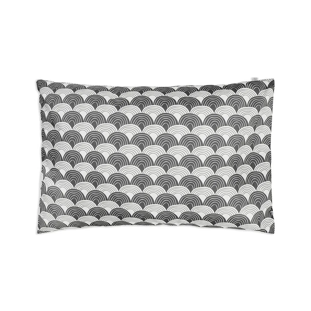 RAINBOWS | Graphite gray | Pillowcase | 40x80cm / 15.7x31.5"