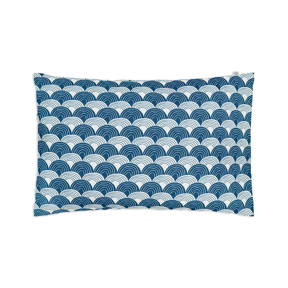 RAINBOWS | Moroccan blue | Pillowcase | 60x70cm/ 23.6x27.5"