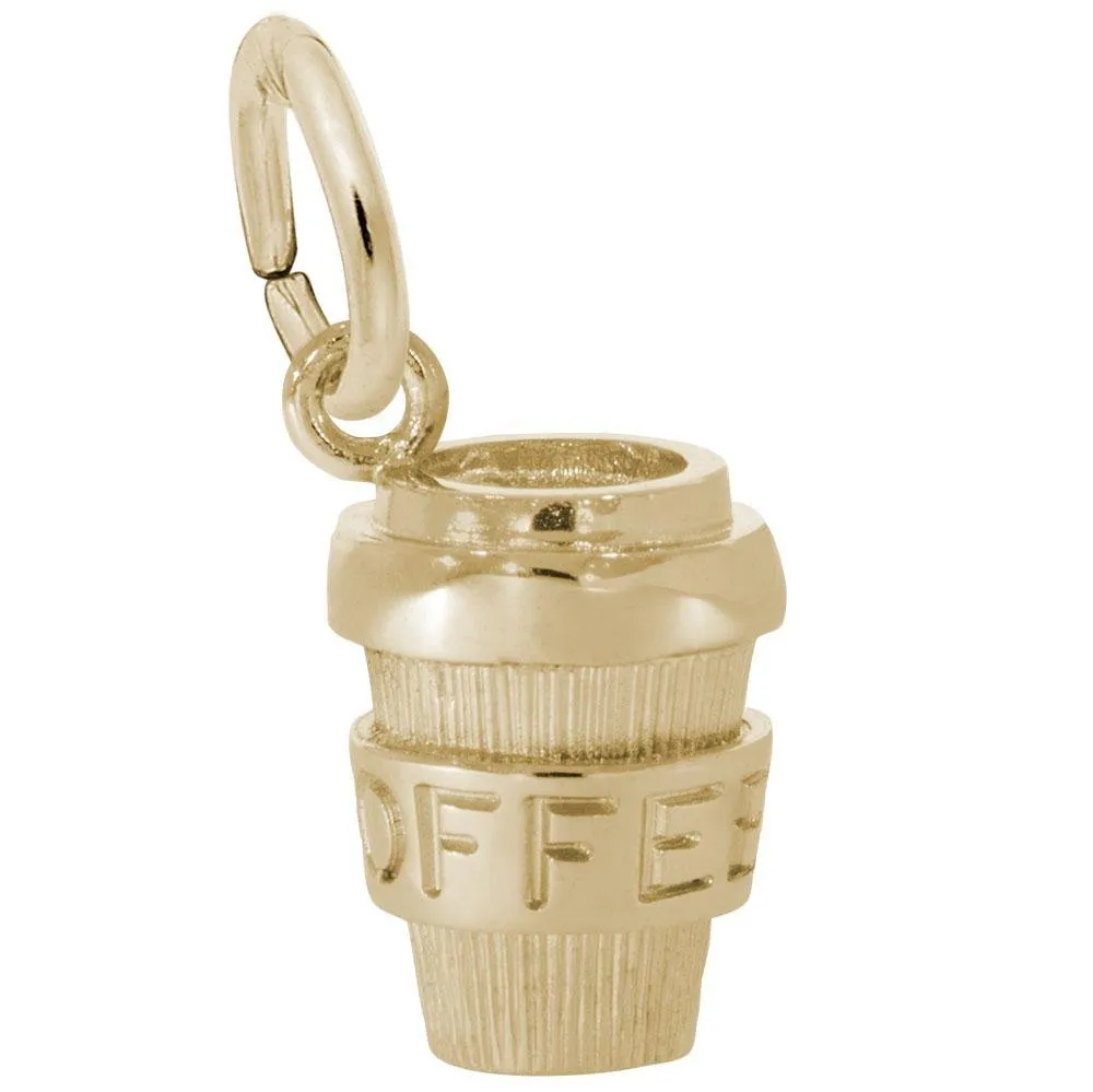 Rembrandt Charms - Coffee Cup Charm - 1798