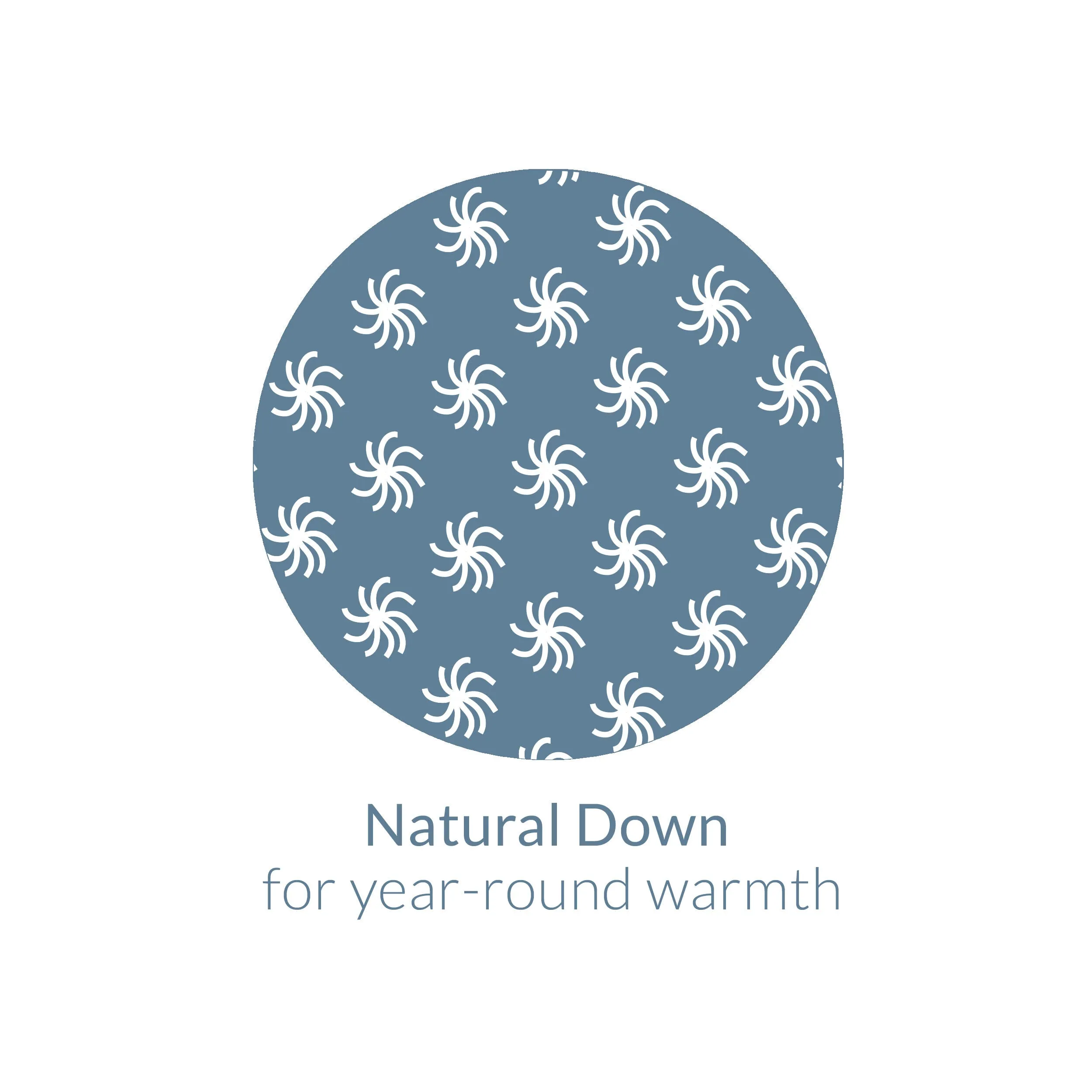 Restful Nights All Natural Down Comforter | All Season