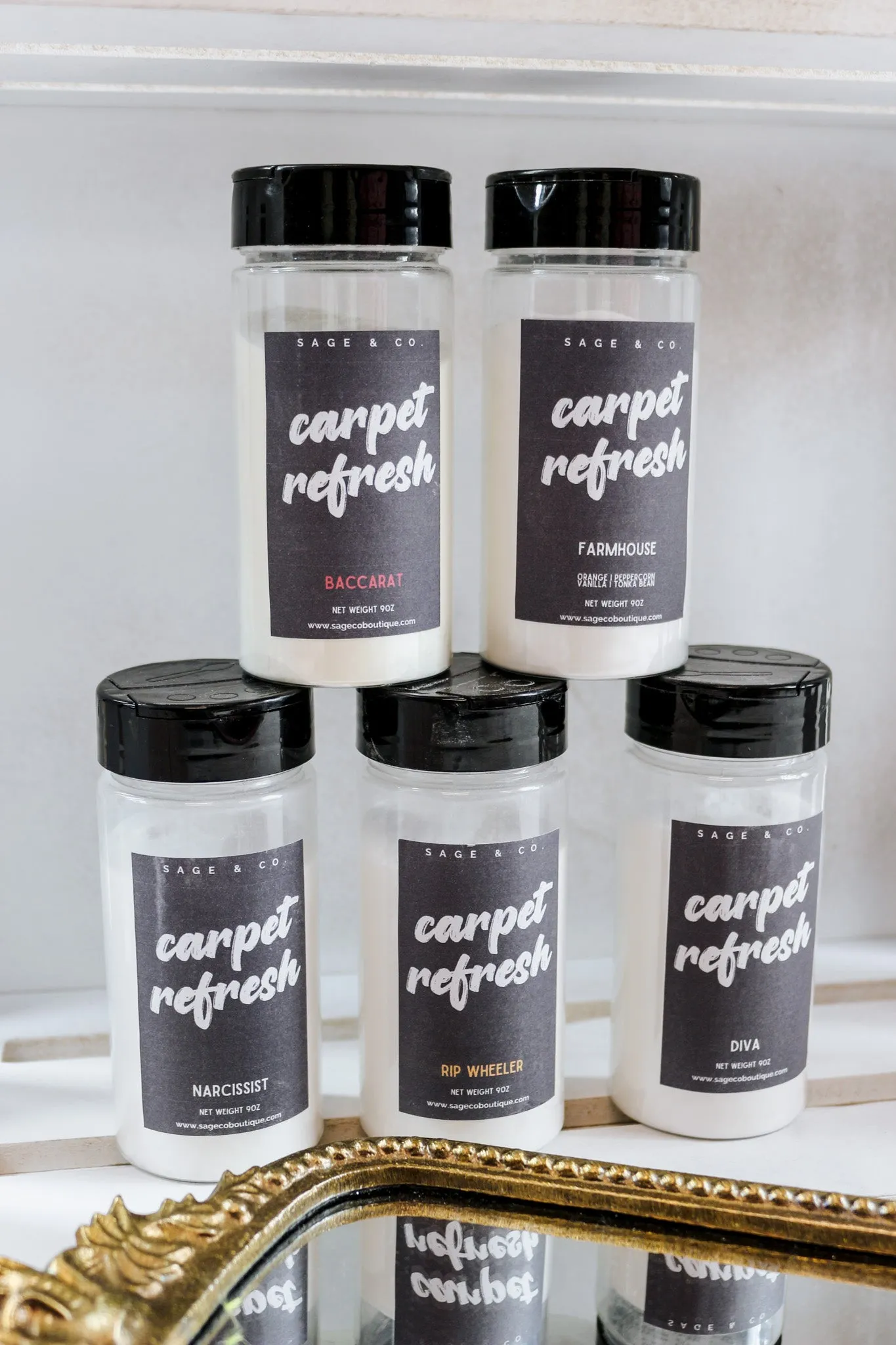 Sage & Co Carpet Refresh Powder -6 Scents