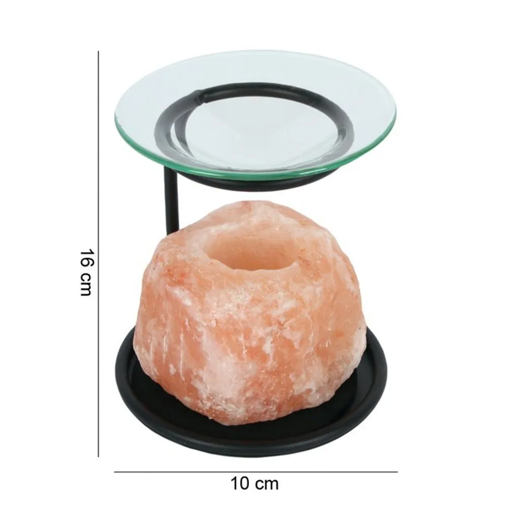 Salt Lamp Oil Burner - Elegant Fragrance Experience