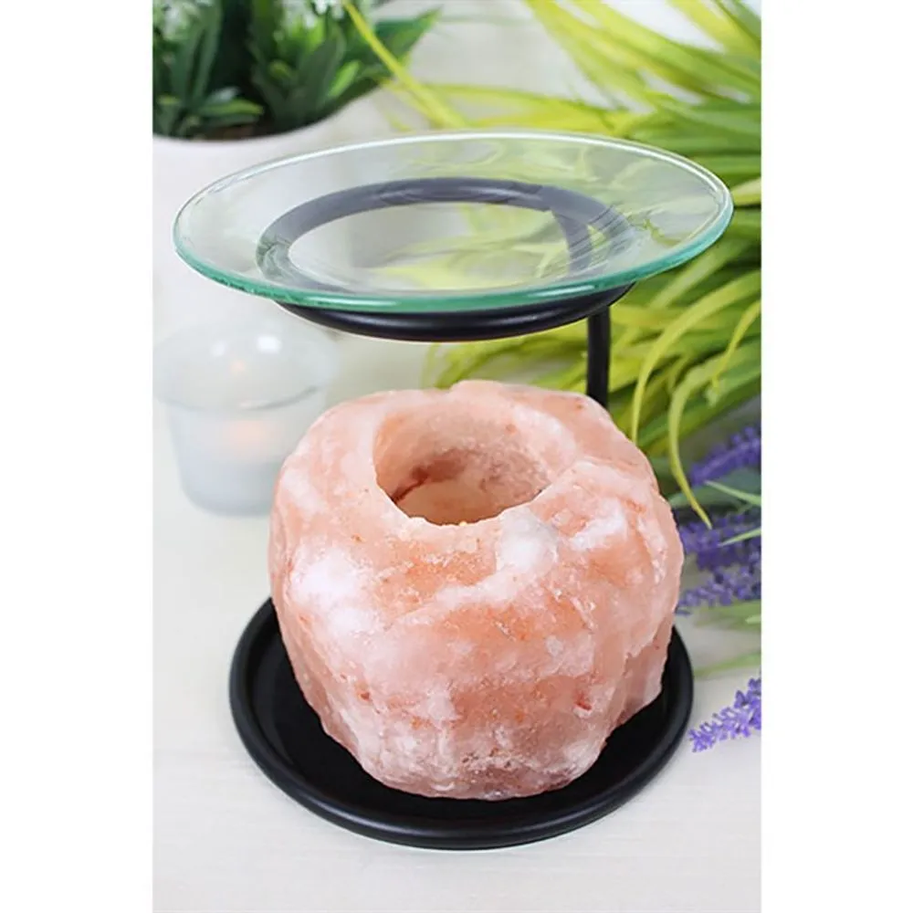 Salt Lamp Oil Burner - Elegant Fragrance Experience