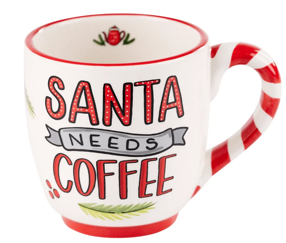 Santa Needs Coffee Mug