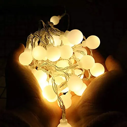 Satyam Kraft 20 Bulb String LED Fairy Lights for Home and Outdoor (3 m, Warm White)