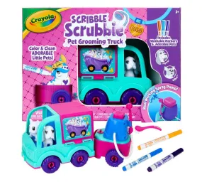 Scribble Scrubbie Pets Grooming Truck