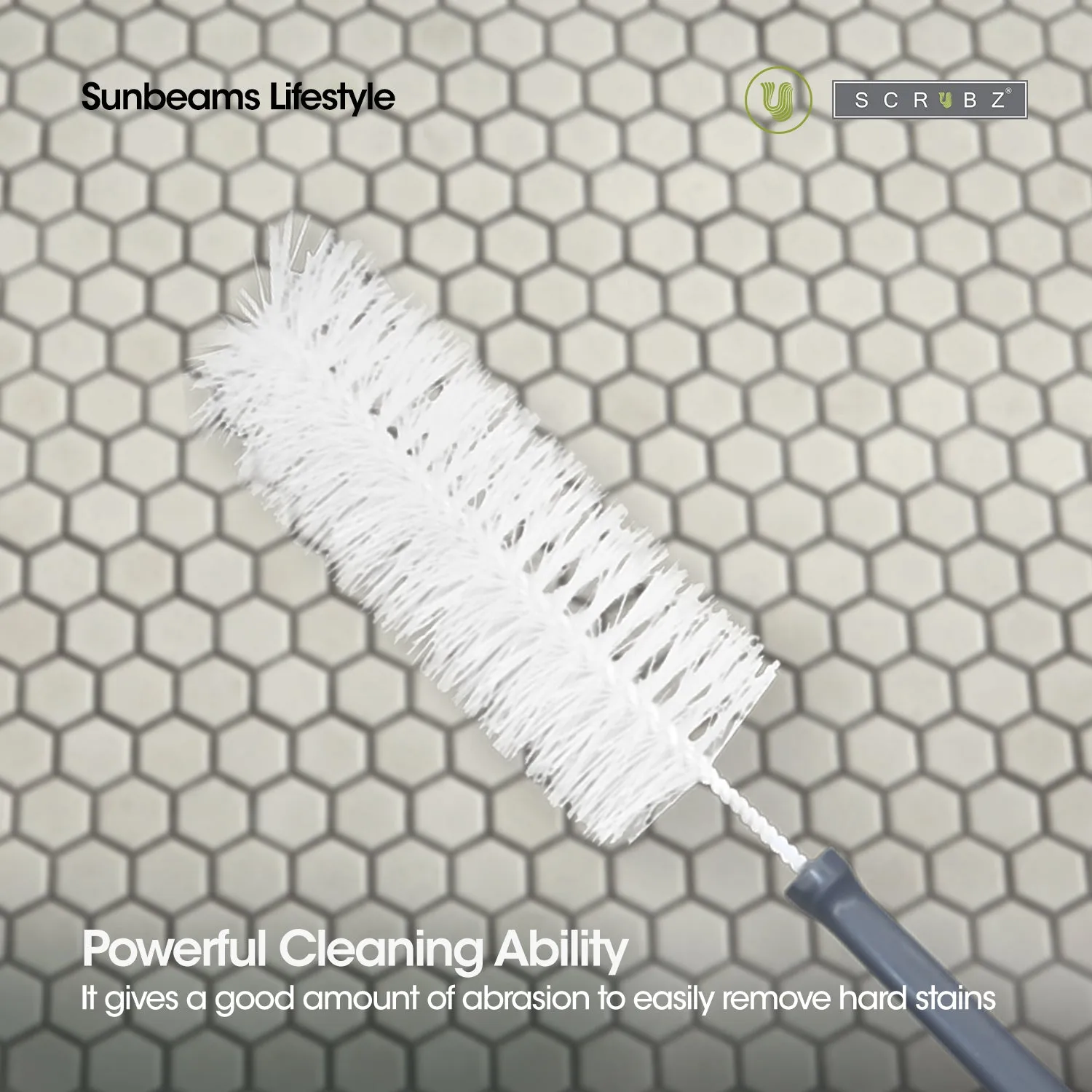 SCRUBZ Premium Bottle Brush