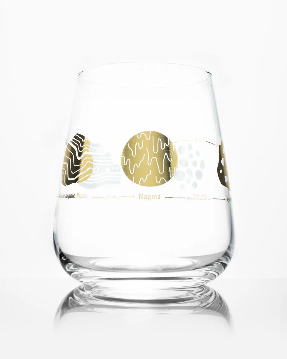 SECONDS: Rock Cycle Wine Glass