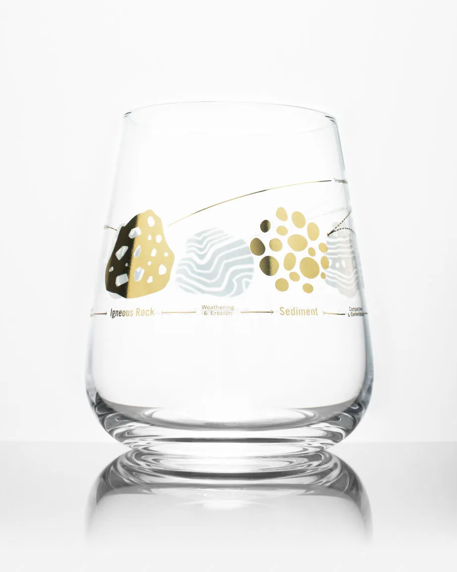 SECONDS: Rock Cycle Wine Glass