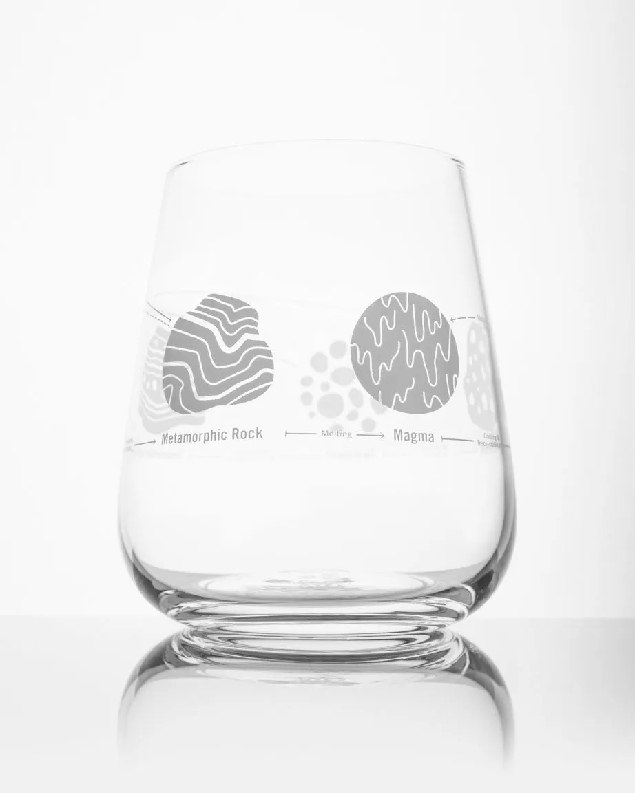 SECONDS: Rock Cycle Wine Glass