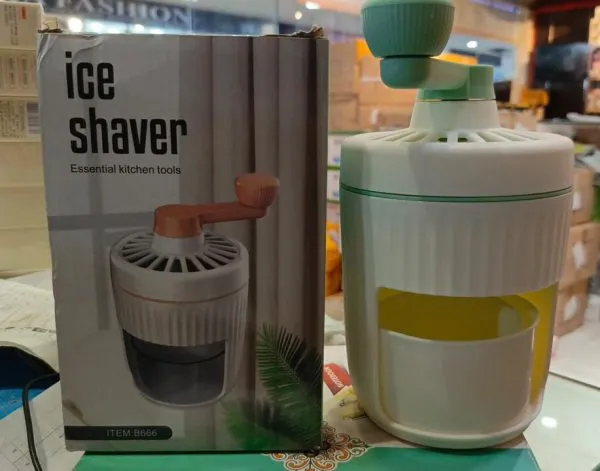 Secret Desire Hand Crank Ice Crusher Ice Shaver Shaved Ice Machine