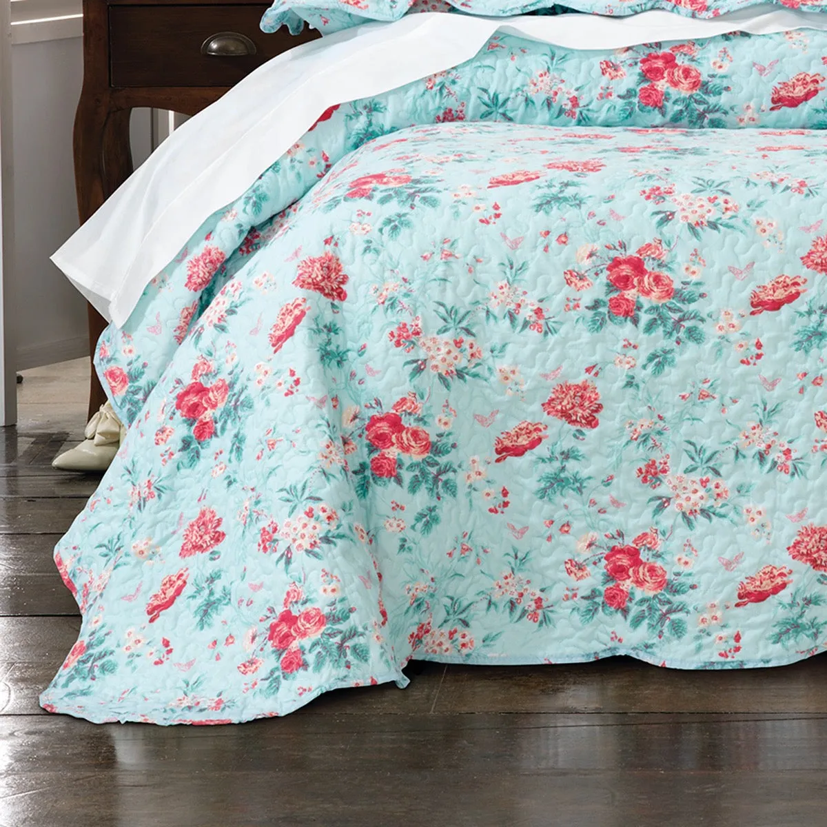 Serenity Blue Bedspread by Bianca