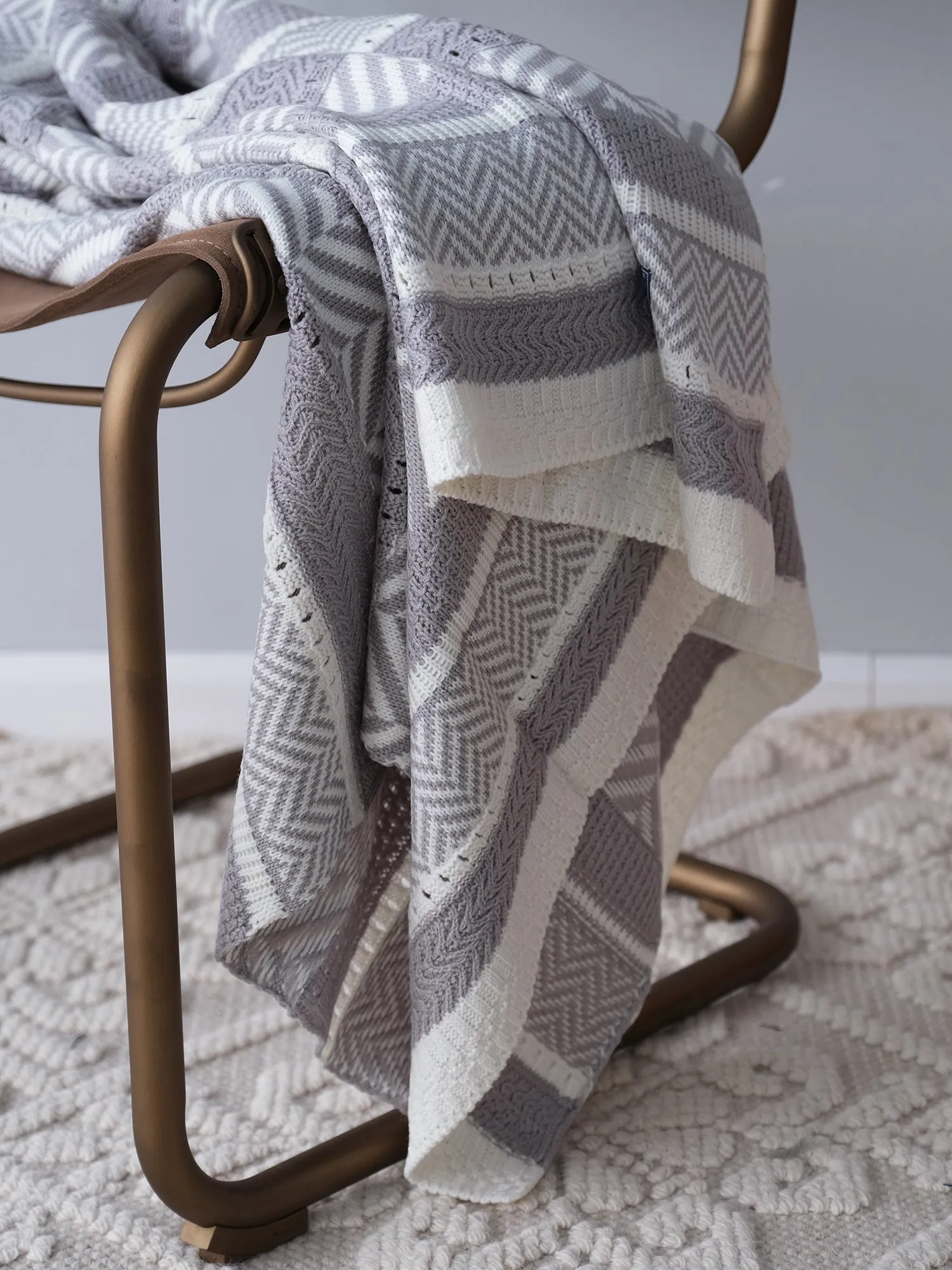 Simple Knitted Blanket