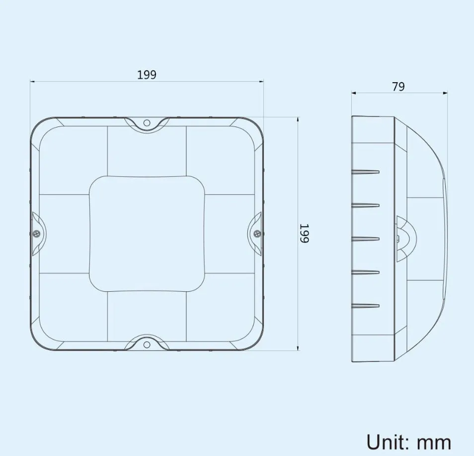 Solar Ceiling Lamp 15watt 1080LM #0928