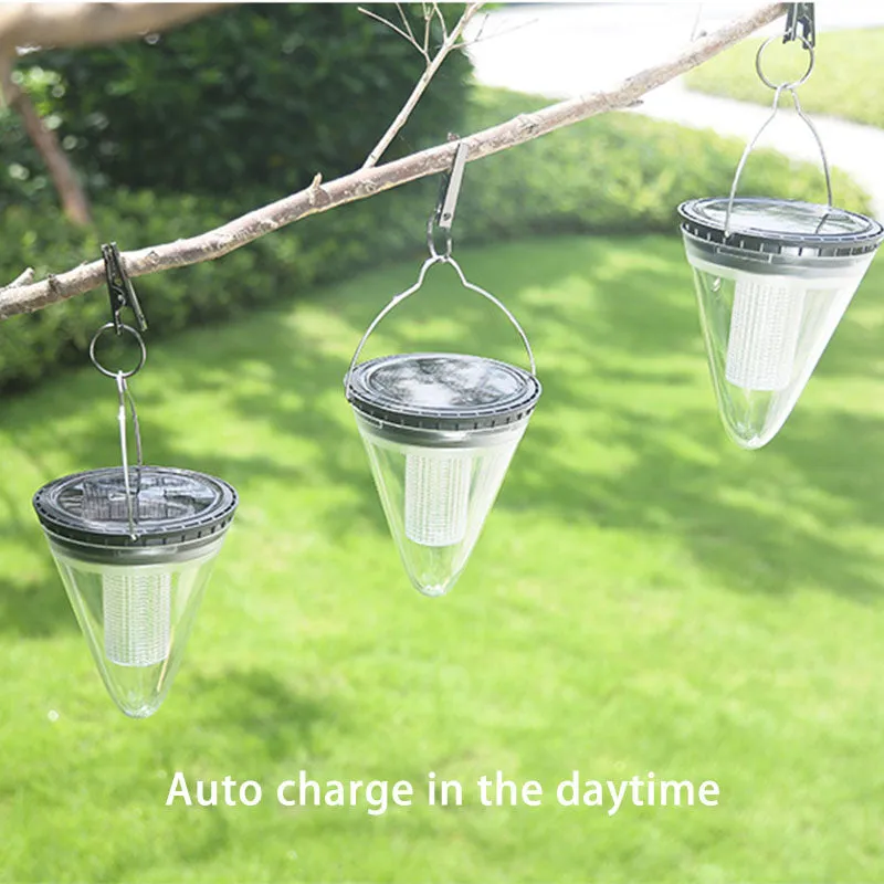 Solar Hanging Light Outdoor waterproof Led Decorative Light Landscape Decor for Table Garden Yard