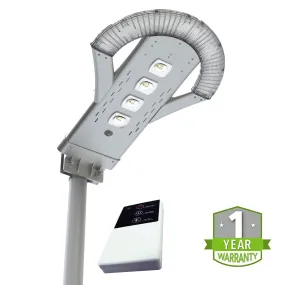 Solar LED Street Landscape Pathway Light, 2500 Lumens, 1 Year Warranty