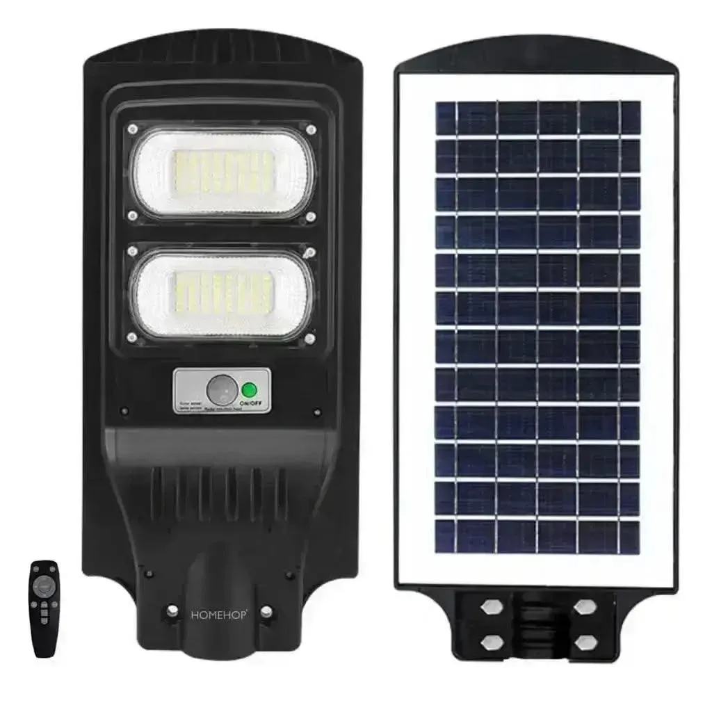 Solar LED Street Lighting waterproof with motion sensor for Home, Garden (60W, Remote Control)