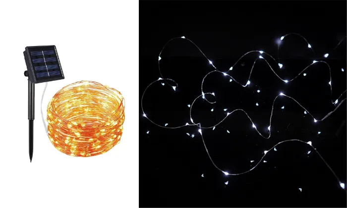 Solar Power Copper Wire Decorative String Lights