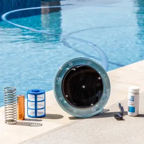 Solar powered Pool Ionizer Kills Algae Using Less Chlorine above or in ground