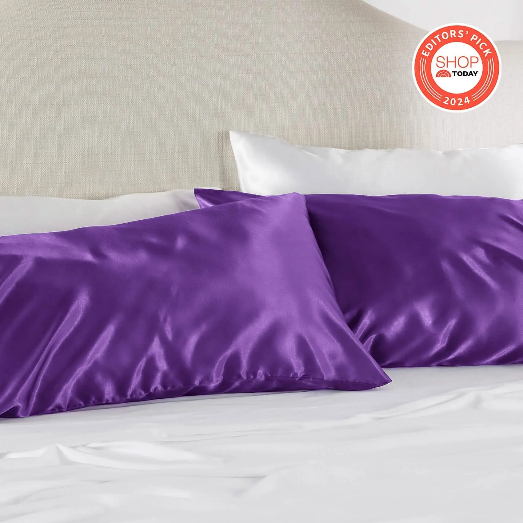 Solid Satin Pillowcase-2