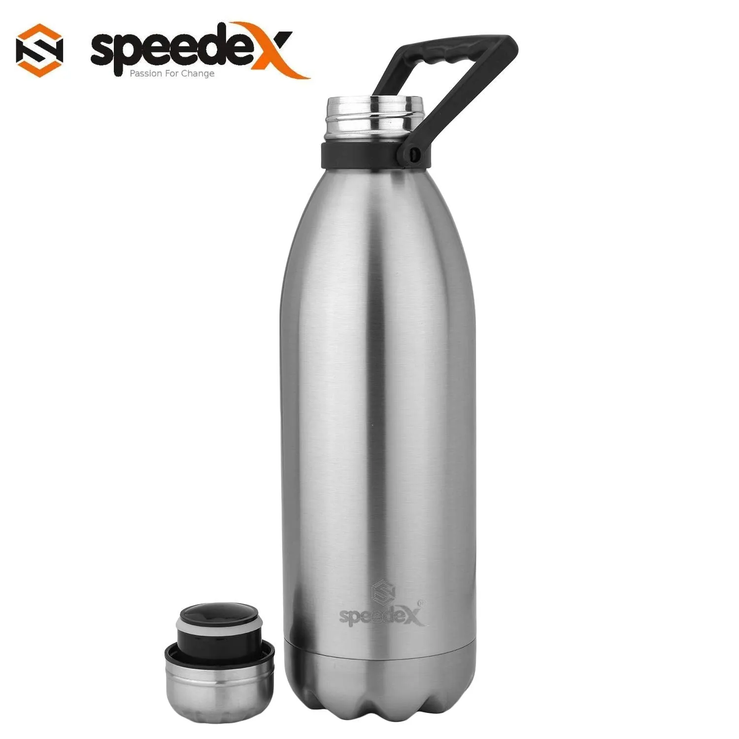 Speedex Stainless Steel Vacuum Insulated Flask Hot and Cold Water Bottle Thermosteel, Soft Feather Touch Finish(1500 ML, MATT COLOUR)