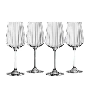 Spiegelau 4 Pcs White Wine Glass Set Lifestyle