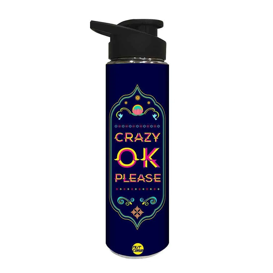 Stainless Steel Water Bottle -  Crazy Ok Please