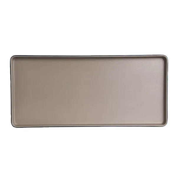 Steelite Baja Sandstone Rectangle Trays 330mm (Pack of 24) - VV4142