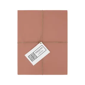 STOCKHOLM | Terracotta pink | Pillowcase | 80x80cm / 31.5x31.5"