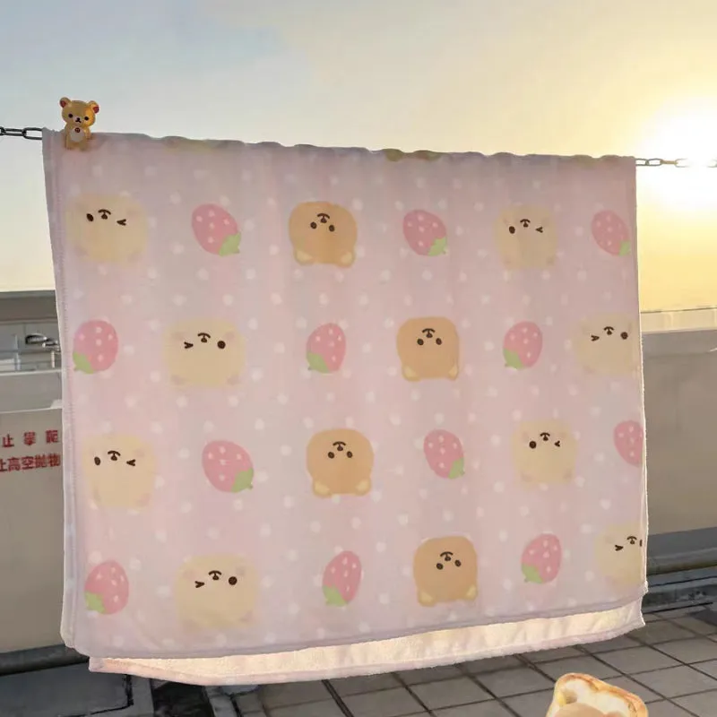 Strawberry Bear Blanket - Kimi