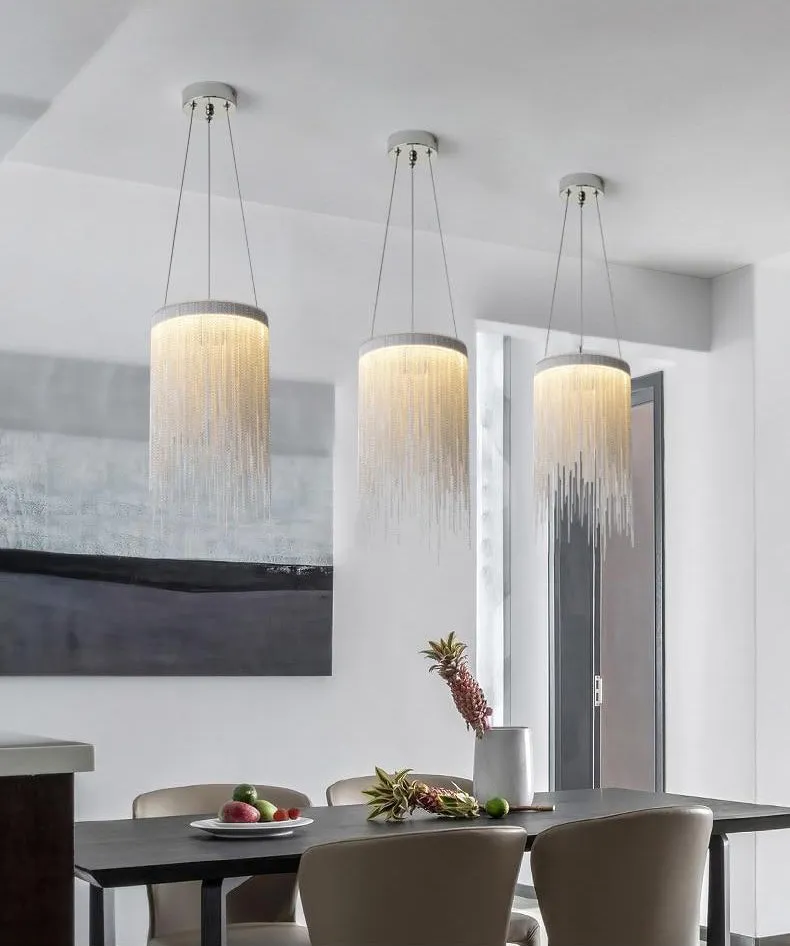 String Light Kitchen Pendants