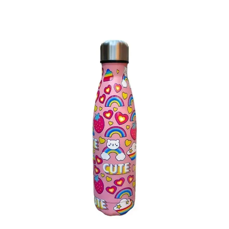 Sunny Day Cola Metal Water Bottle (500 ml)